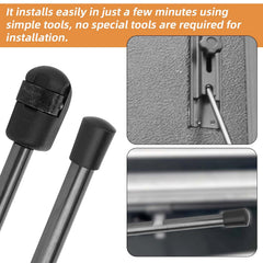 Tinoaly 281S0001 rod installation example for easy fit.
