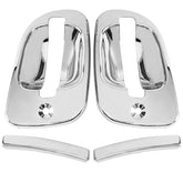 Tinwid1919 chrome door handle cover left for Cascadia enhances exterior aesthetics.