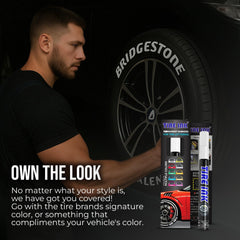 Tire Ink White Tire Paint Pen color-options image emphasizes versatility