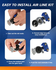 TIROL thermoelastic hose assembly withstands extreme temperatures and road spray.