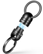 TISUR quick-release keychain magnetic connector for fast key changes.