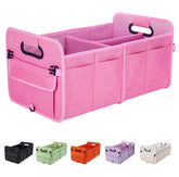 titiyiof trunk organizer in SUV trunk with 70L capacity for easy storage