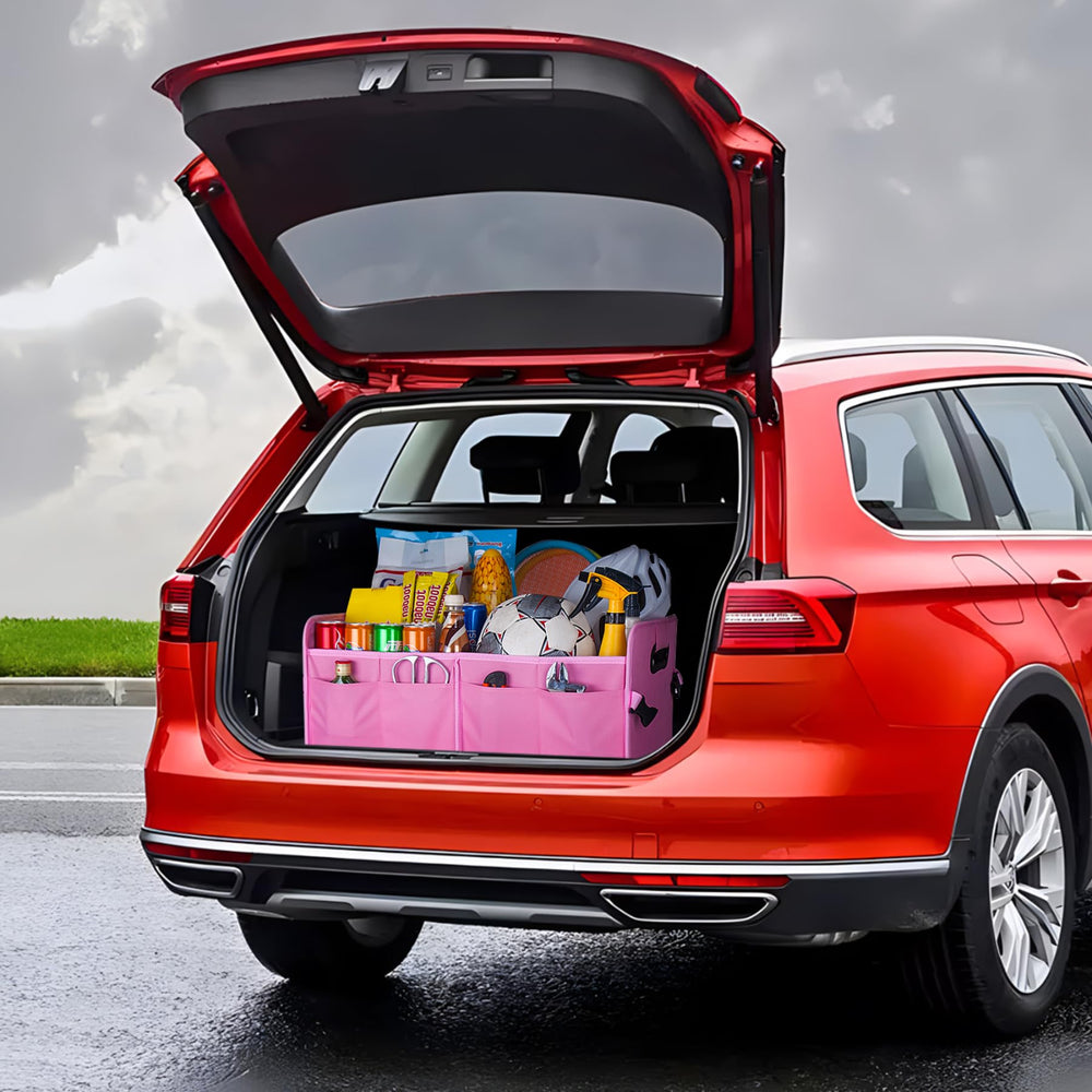 titiyiof trunk organizer anti-slip base prevents spills and movement