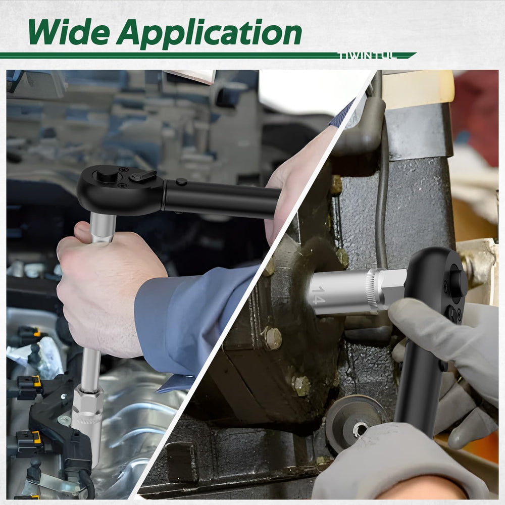 TIWINTUL extension bar 10in delivers deep access in larger engines.