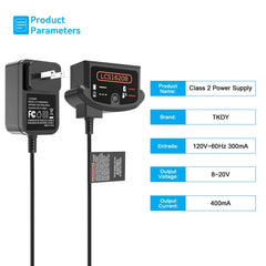 TKDY LCS1620B shows LED indicator for charge progress at a glance.