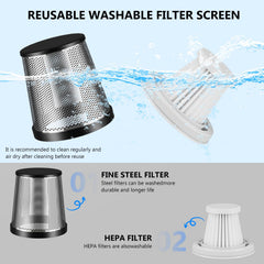 Tkkich reusable steel filter offers long-lasting filtration and easy cleaning.