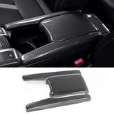 TKREENO carbon fiber armrest cover, side view adds durable protective style