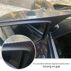 TKREENO Honda Civic 2016-2021 mirror cover adds subtle shine and durability.