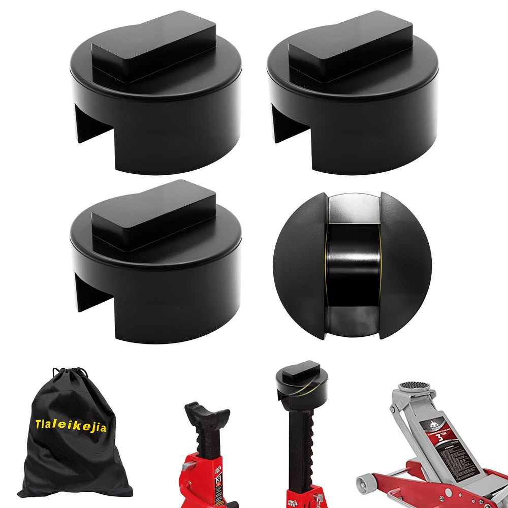 Tlaleikejia BMW jack pad adapter set for safe lifting and frame protection.