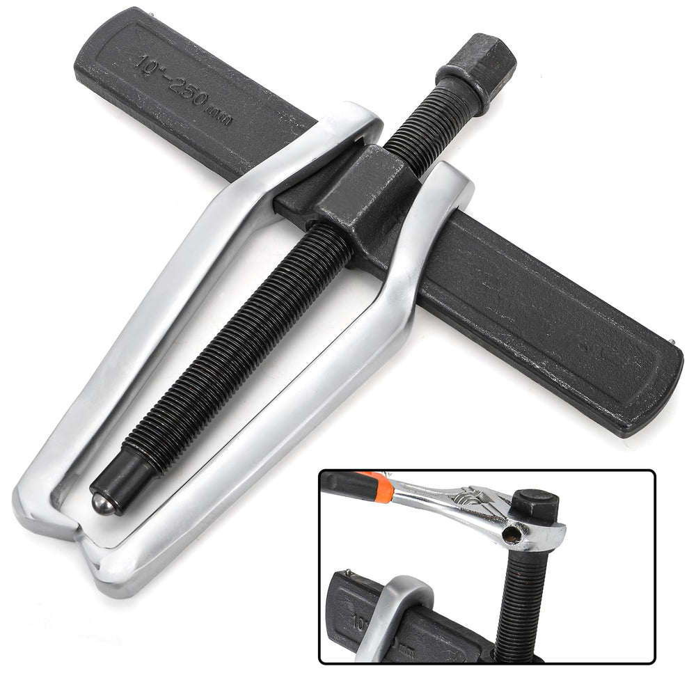 Tlence beam with anti-falling pin during a pulling task