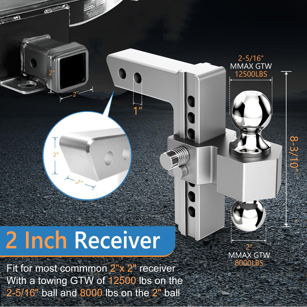 Tlvuvmo aluminum-magnesium frame resists rust and weathering