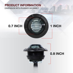 TMH smoked lens close up showing waterproof and shock proof construction