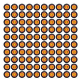 TMH amber LED clearance light 3/4 inch enhances trailer visibility and safety.