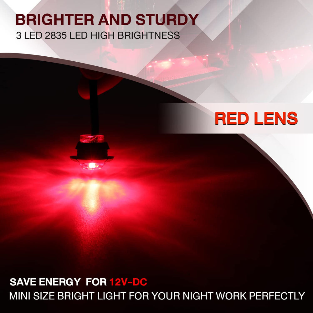 TMH RV and van marker light offers durable waterproof lighting.