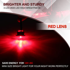 TMH RV and van marker light offers durable waterproof lighting.