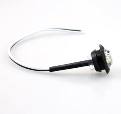 TMH red LED marker light with clear lens rear view for signaling from the back