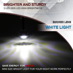 TMH universal-fit marker light suits trailers, trucks, and vans for safer lane transitions.