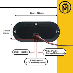 TMH surface-mount installation with included screws for easy mounting.