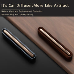 In-cabin aroma diffuser for Model 3/Y with secure vent attachment
