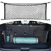 TN TrunkNets envelope-floor elastic trunk mesh cargo net keeping gear organized in Subaru Ascent