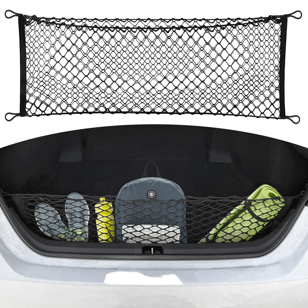 TN TrunkNets envelope style trunk net for Camry keeps items secure on road trips
