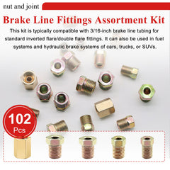 Tnisesm fittings kit in box organized for quick access in workshop
