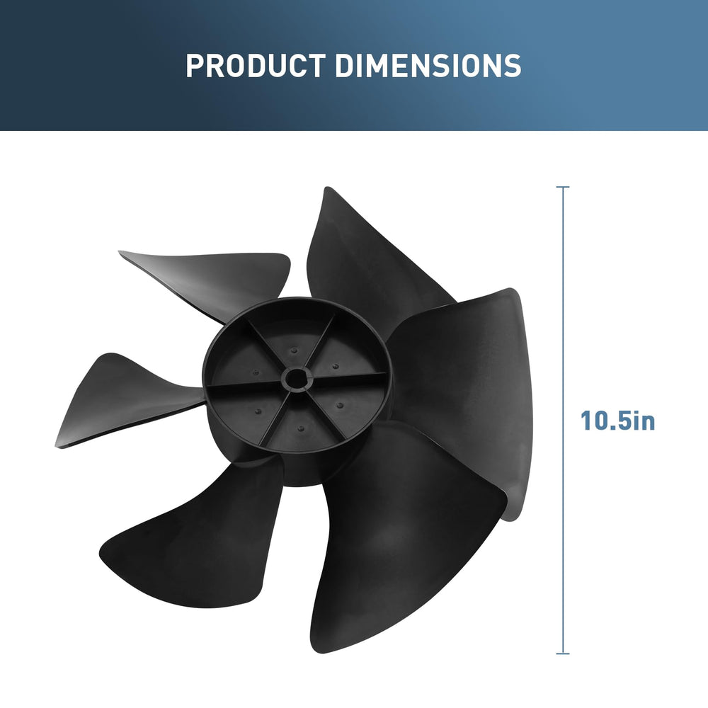 TNITRIB 3310709.005 six-blade condenser fan improves airflow.