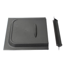 TNITRIB RV screen door slider panel front view showing a black 12x12 replacement