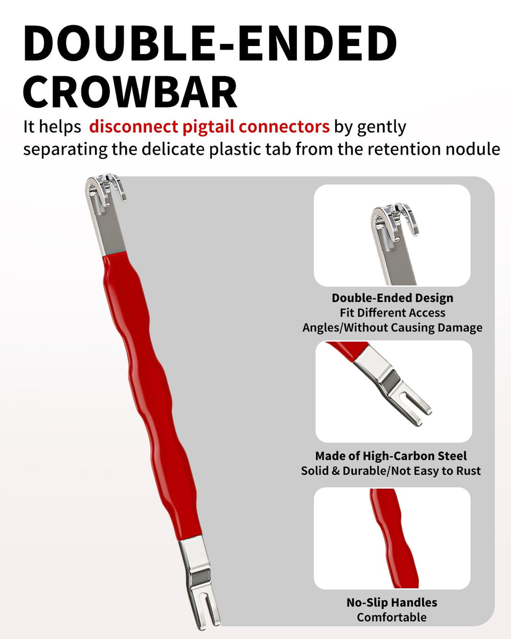 Tnuynoy high-carbon steel construction ensures lasting durability.