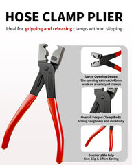 Tnuynoy hose clamp pliers for quick removal and installation.