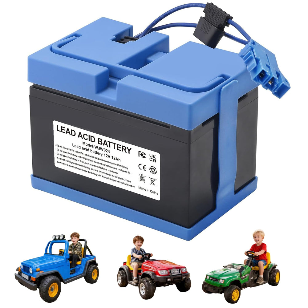 Tnvodejo 12V-15Ah battery for Peg Perego XUV powering outdoor play with reliability