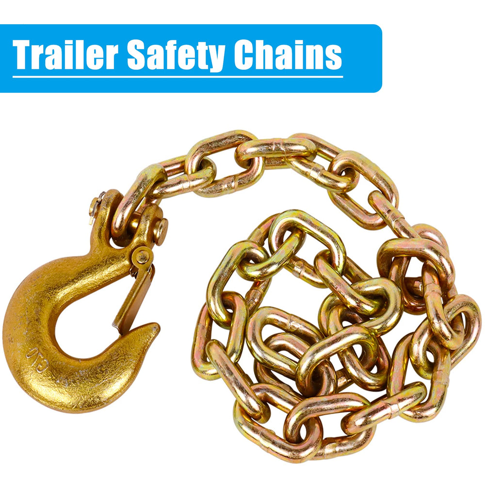 Tnyeobae 35-inch length fits various hauling setups, including utility and dump trailers.