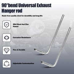 Tobaiwind packaged exhaust hanger rod four-pack simplifies replacement projects.