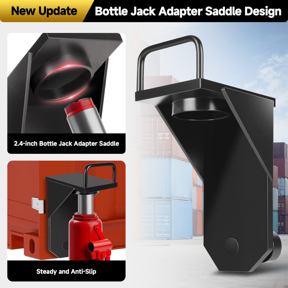 TOBUMO high-strength jack lug handles heavy loads up to 75,000 lbs.