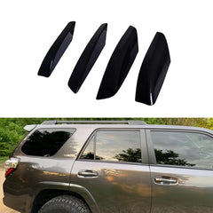 Tocatus end-cap installation on 4Runner rails, quick snap-in fit.