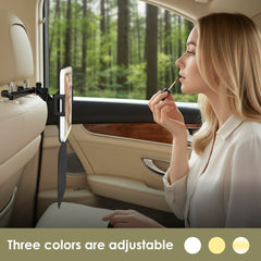 TOCCOOL headrest-mount mirror attaches securely for travel