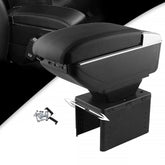 Tocsho armrest box with double-layer storage keeps essentials organized.