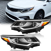 TODO headlight assembly passenger side for 2019-2020 Kia Optima improves nighttime visibility
