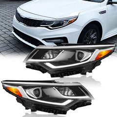 TODO headlight assembly passenger side for 2019-2020 Kia Optima improves nighttime visibility