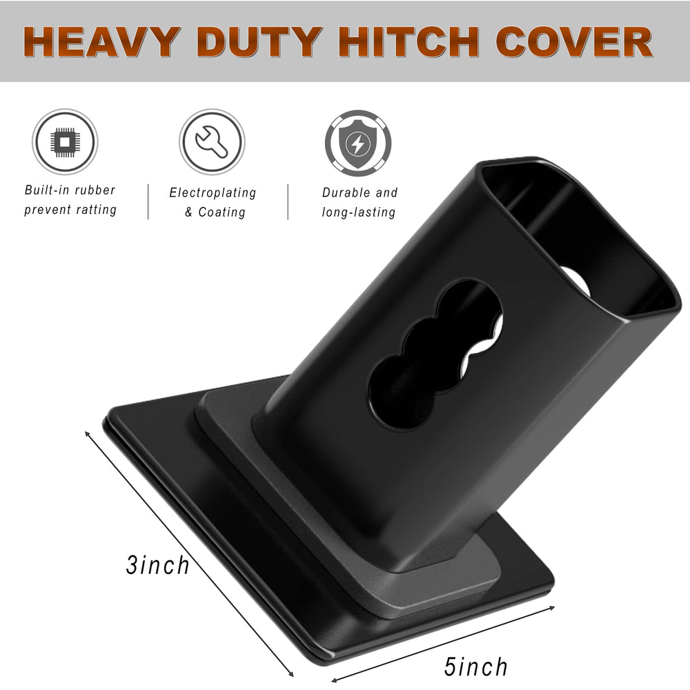 TOEASYTY hitch lock with 5-8 inch pin and secure keys for anti-theft use