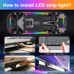 TOKANI 16M colors offer endless mood lighting for day and night drives.