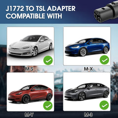 TOKREAL J1772 adapter packaging box with included components.