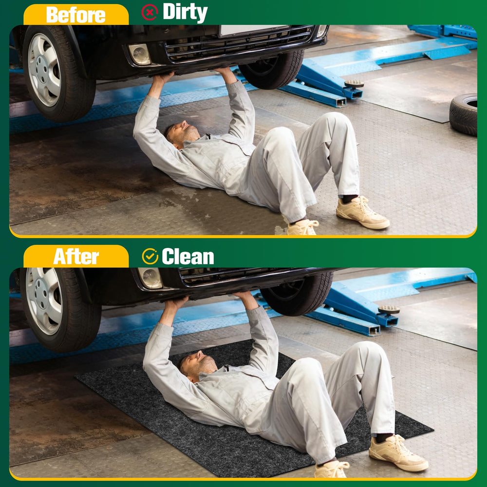 ToLanbbt reusable oil mat designed for long-term garage protection