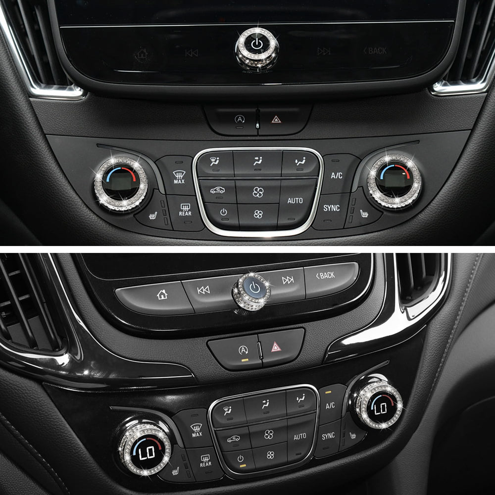 TOMALL Diamond center-console trim adds premium flair to your car interior.