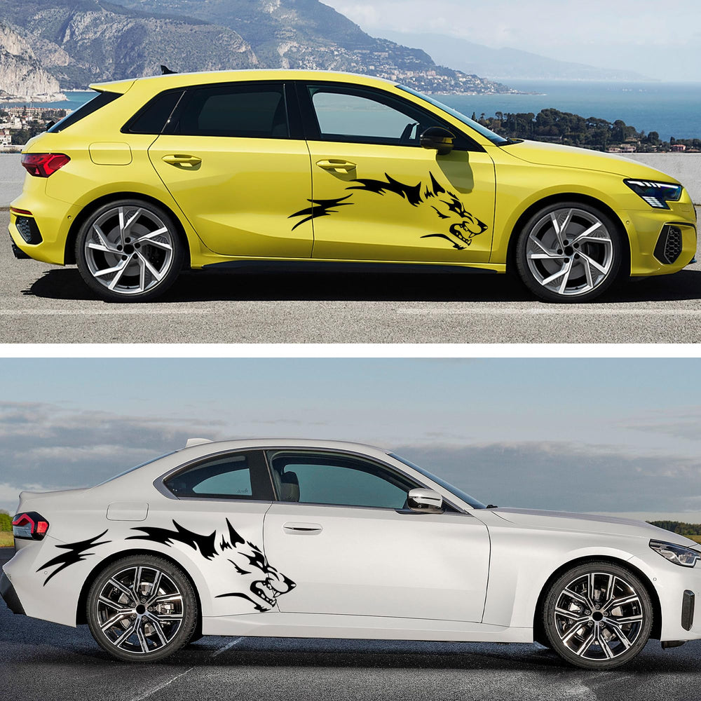 TOMALL vinyl decal kit includes two-piece design for coverage.