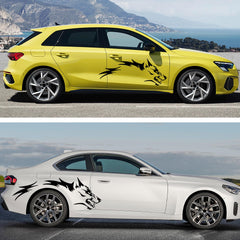 TOMALL vinyl decal kit includes two-piece design for coverage.