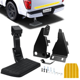Tomanic rear bed step for Ford F-150 enables easy bed access.