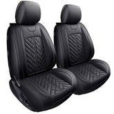 Tomatoman Tacoma front seat cover left installed for a snug premium fit.