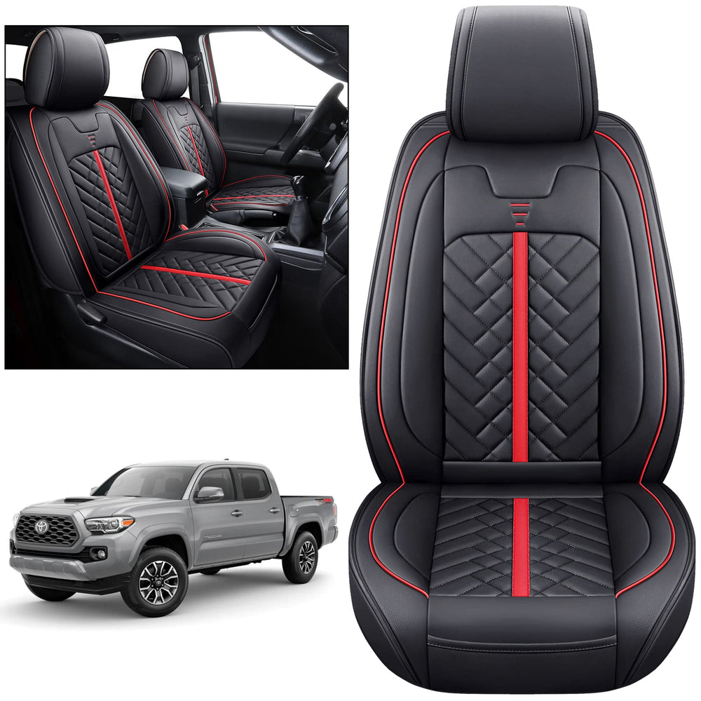 Tomatoman Tacoma packaging shows 2-pcs set for front seats
