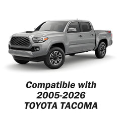 Tomatoman Tacoma seat covers easy-installation in black with clear instructions and video.